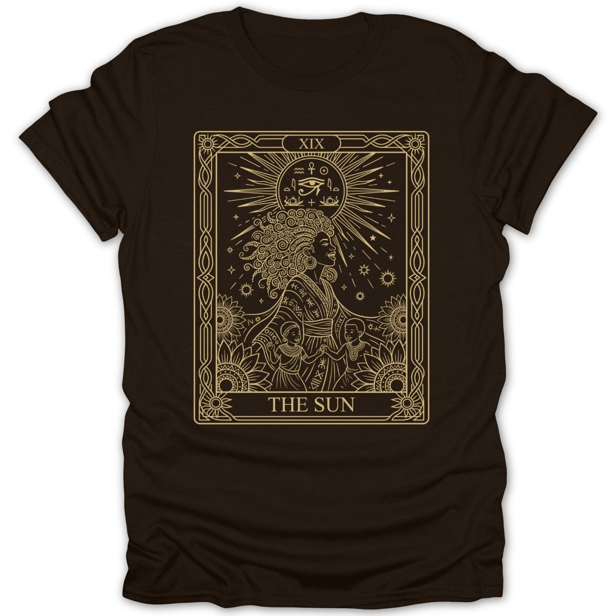The Sun Tarot Card Tee - Zion Threadz