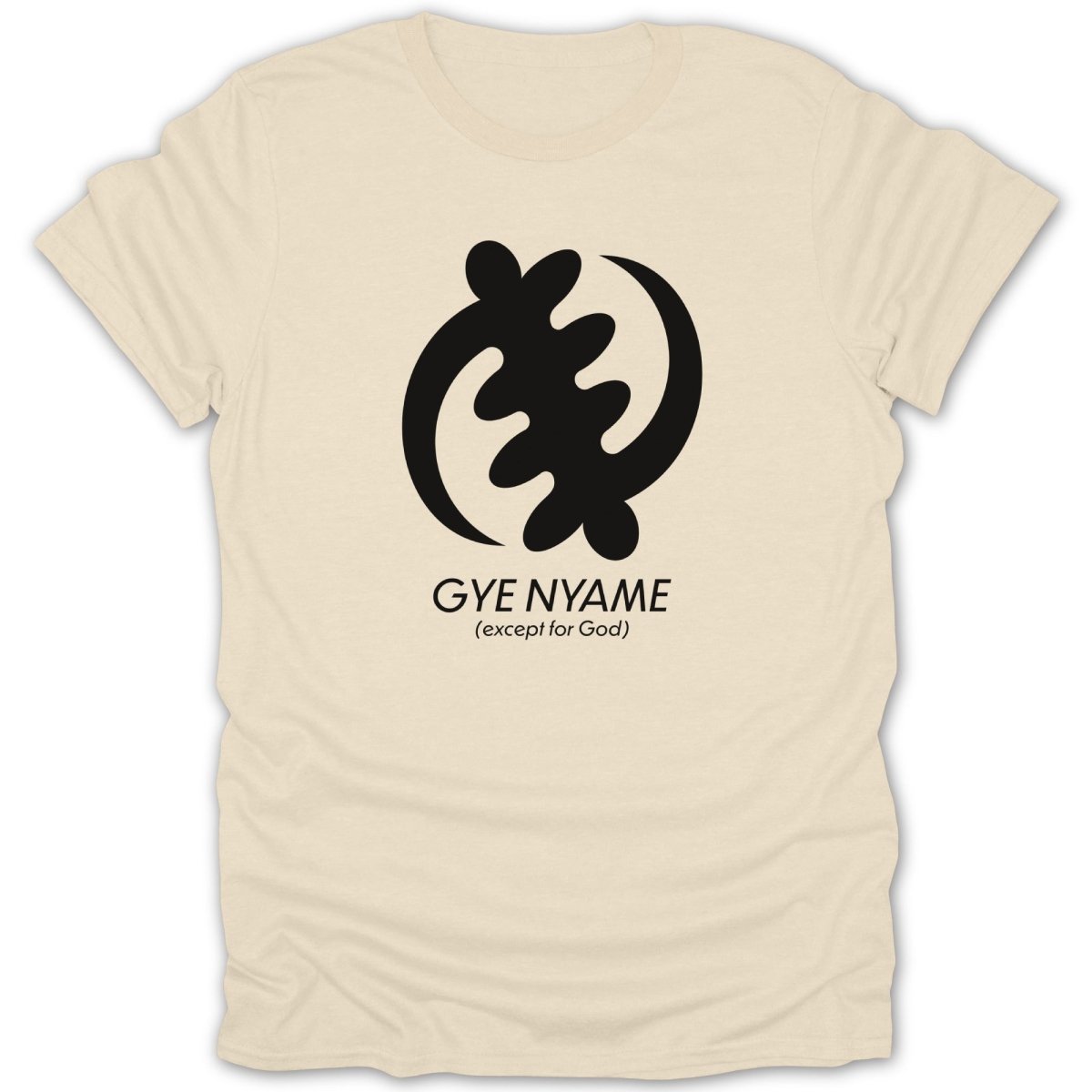Adinkra Gye Nyame Except For God Tee - Zion Threadz