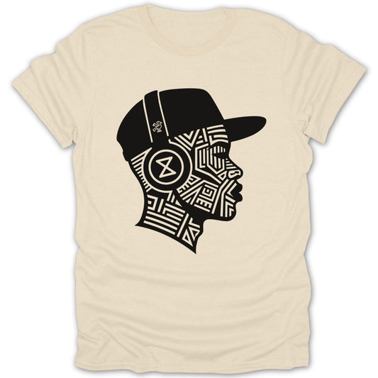 Hip Hop Beats Pattern Tee - Zion Threadz