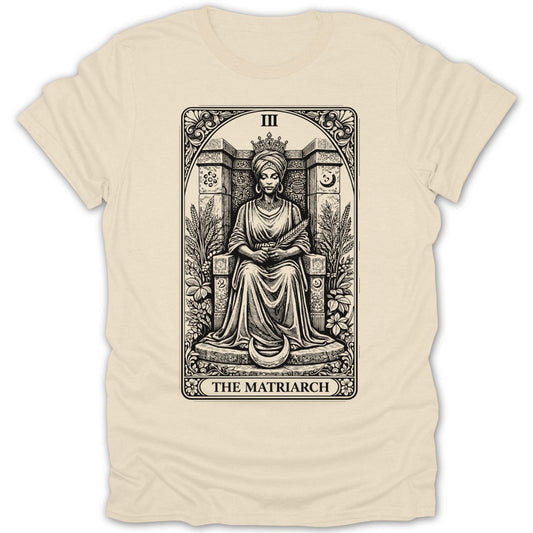 Supreme Matriarch Tarot Card Tee - Zion Threadz