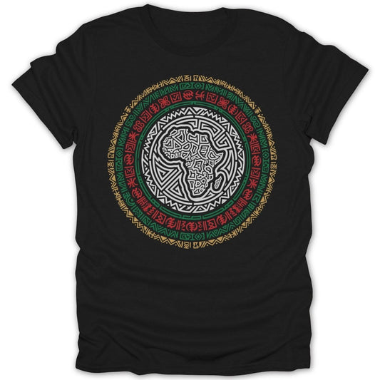 Africa Adinkra Symbols Tee - Zion Threadz