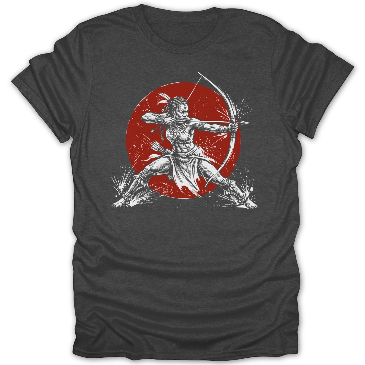 Female Archer Warrior Tee - Zion Threadz