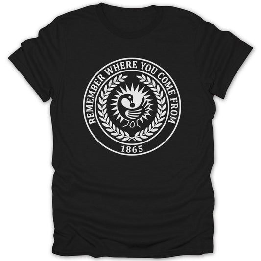 Juneteenth Sankofa Legacy 1865 Tee - Zion Threadz