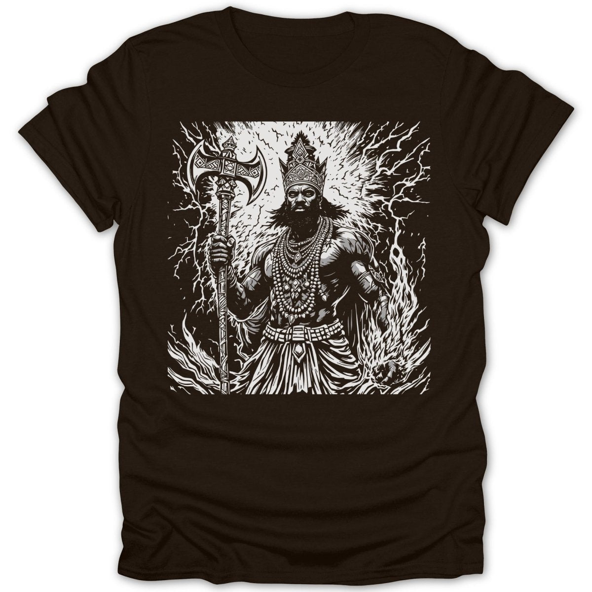 Shango God Of Thunder Yoruba Powerful Tee - Zion Threadz