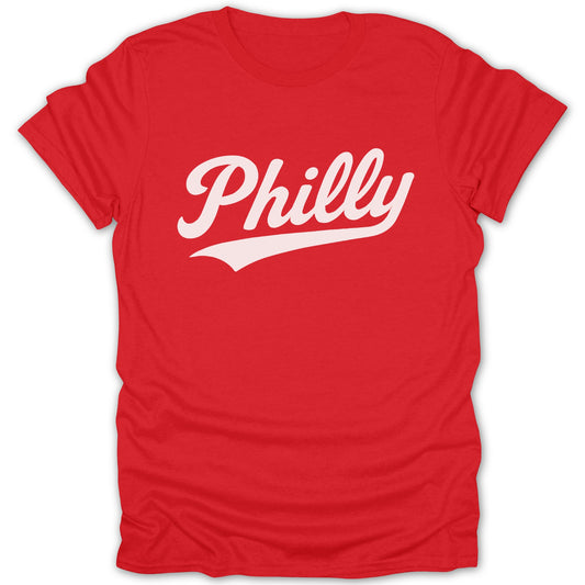 Red Philly T-Shirt Stylish Casual Clothing product type