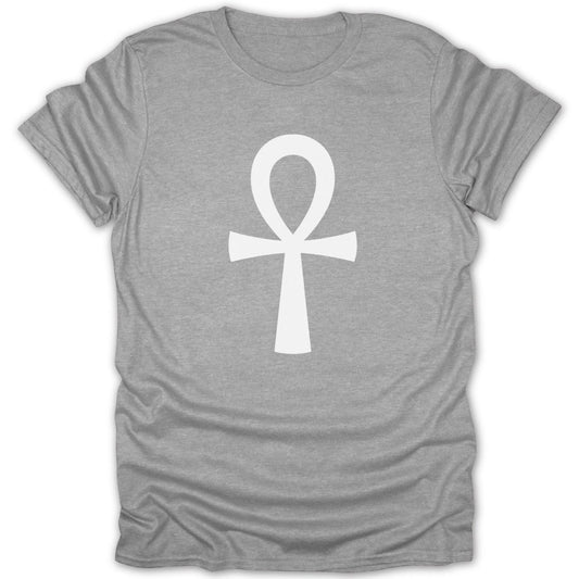 Ankh Solid Symbol Tee - Zion Threadz