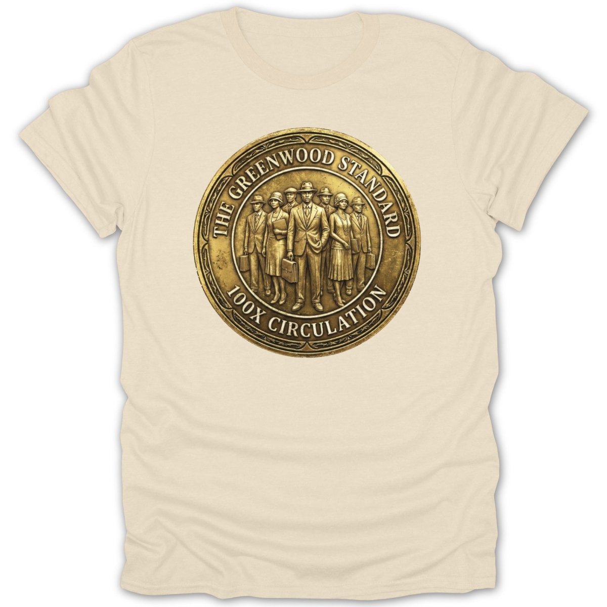 Greenwood 100x Coin Tee - Zion Threadz