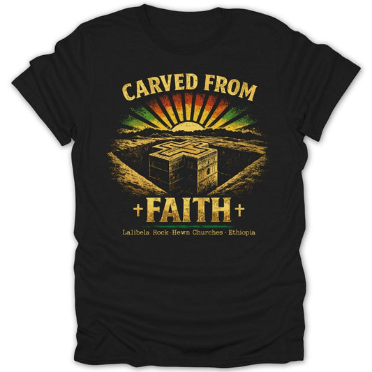 Carved From Faith Tee - Zion Threadz