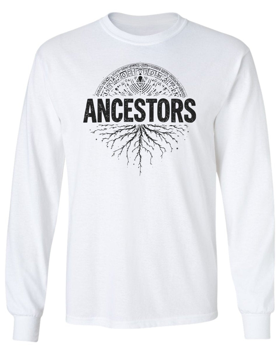 Ancestors Roots Long Sleeve Tee - Zion Threadz