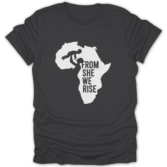 From She We Rise Tee - Zion Threadz