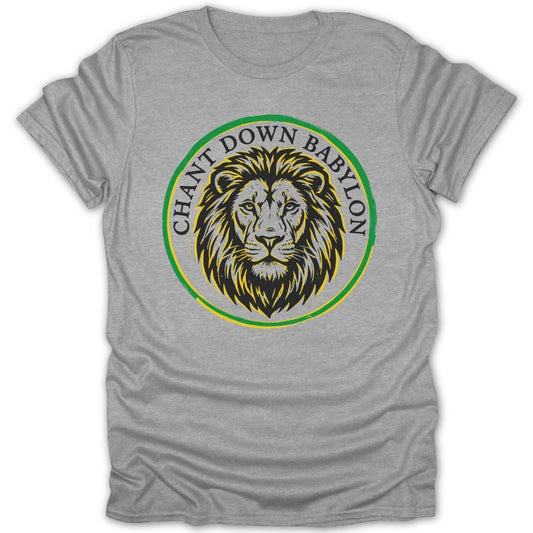 Chant Down Babylon Lion Tee - Zion Threadz