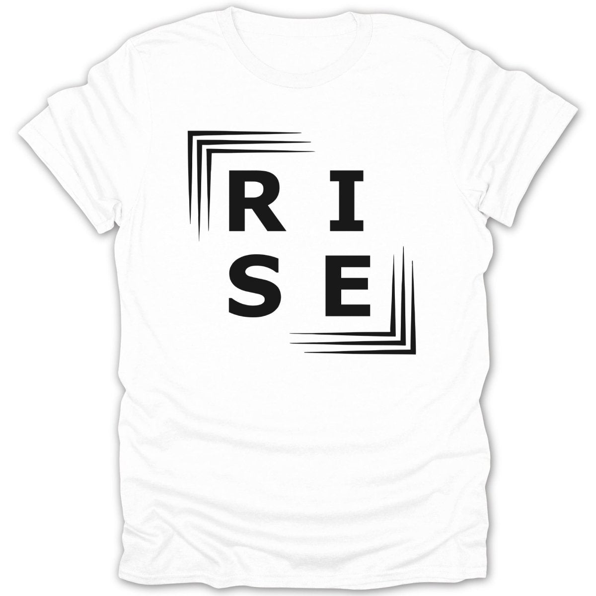 RISE Border Tee - Zion Threadz