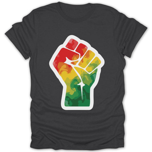 Rasta Fist Tee - Zion Threadz