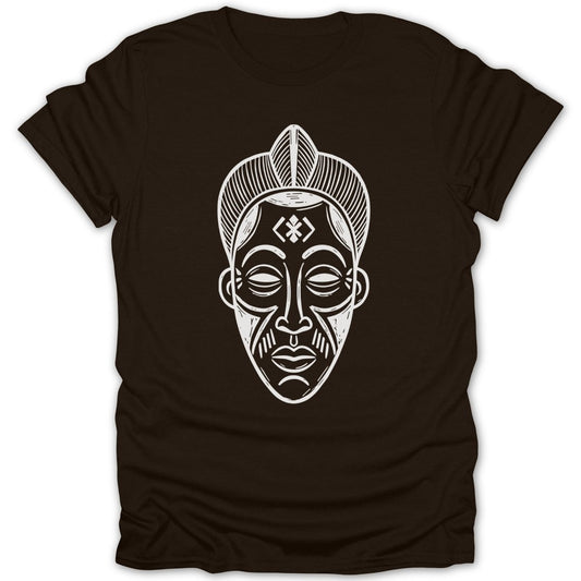 African Tribal Mask Style Tee - Zion Threadz