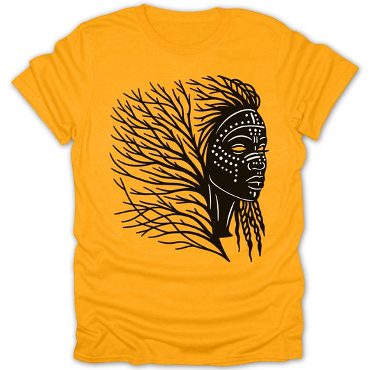 Abstract Tribal Woman Tree Tee - Zion Threadz