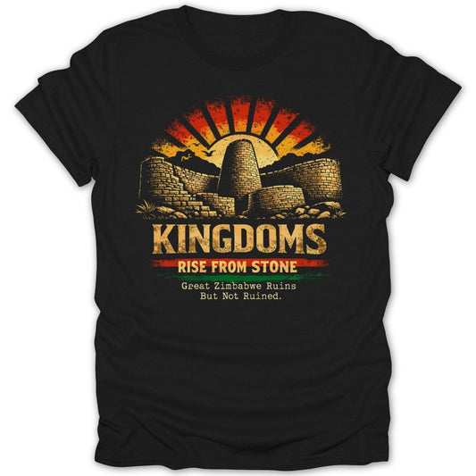 Kingdoms Rise From Stone Tee - Zion Threadz