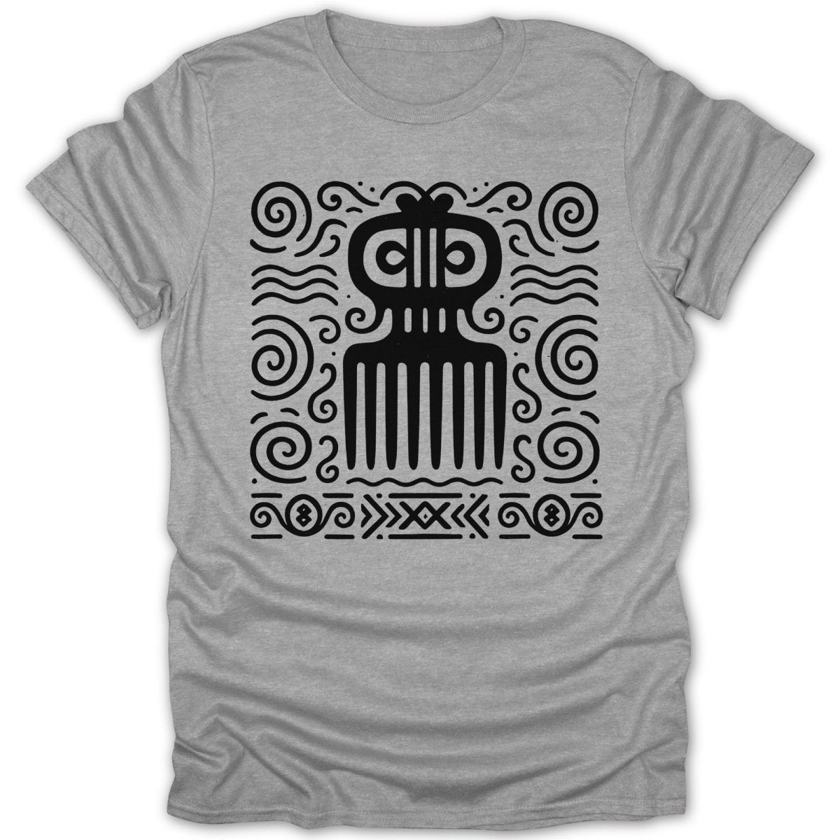 Adinkra Comb Pattern Tee - Zion Threadz