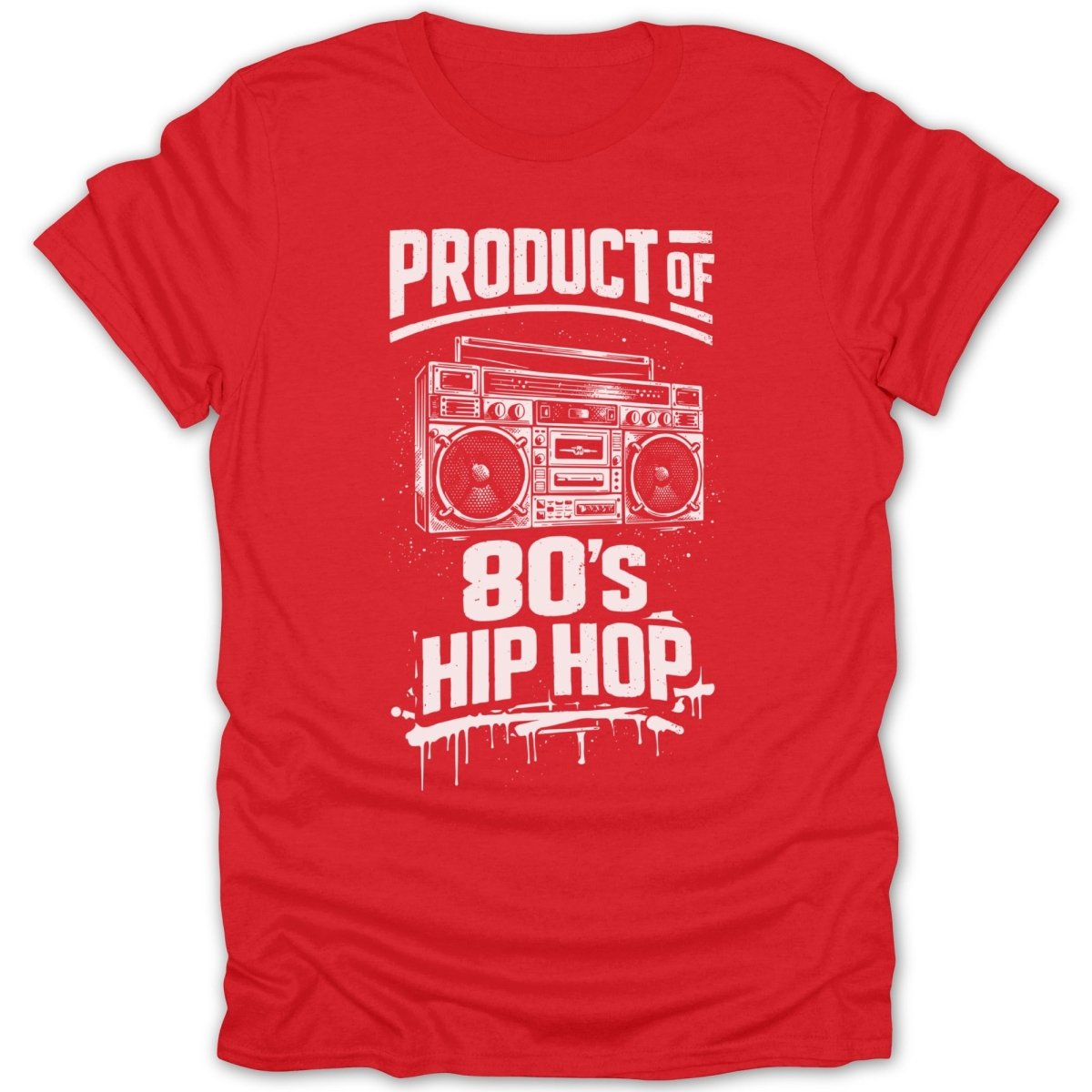 Product Of 80s Hip Hop Boombox Tee - Zion Threadz