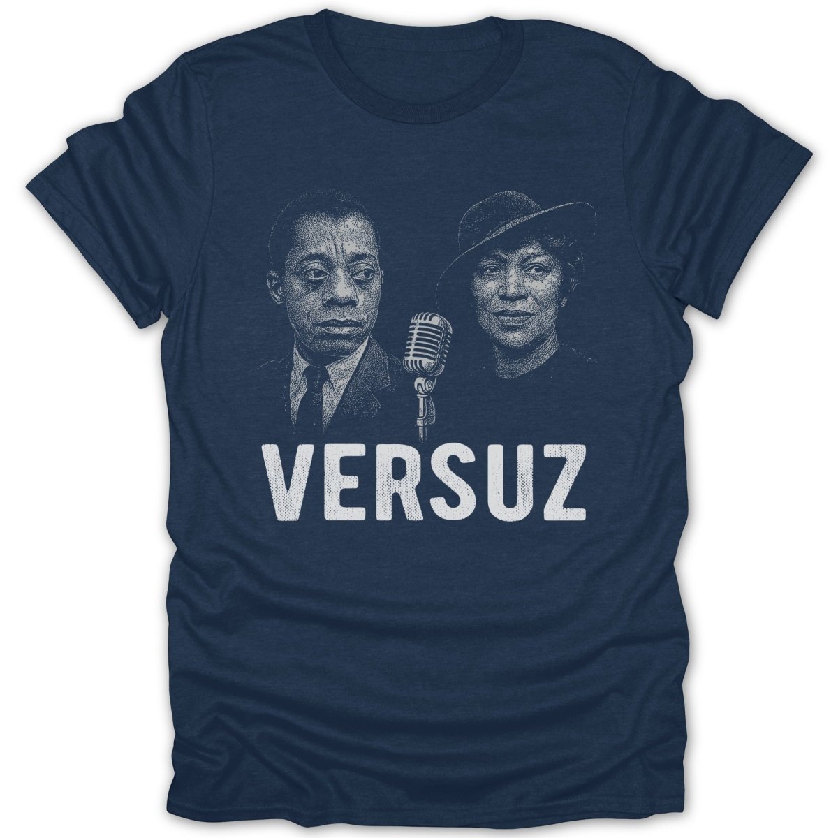 Baldwin Vs Hurston Tee - Zion Threadz