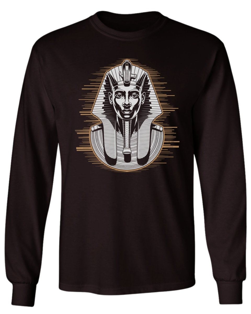 Egyptian Pharaoh Long Sleeve Tee - Zion Threadz