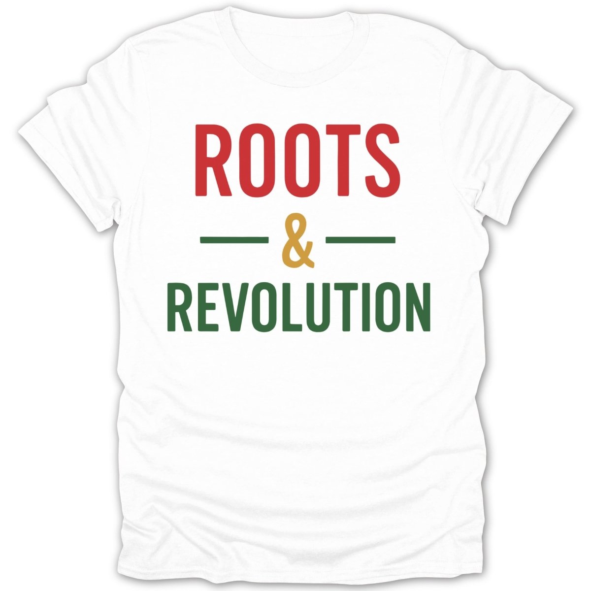 Roots & Revolution RBG Tee - Zion Threadz