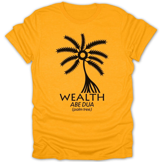 Adinkra Abe Dua Wealth Tee - Zion Threadz