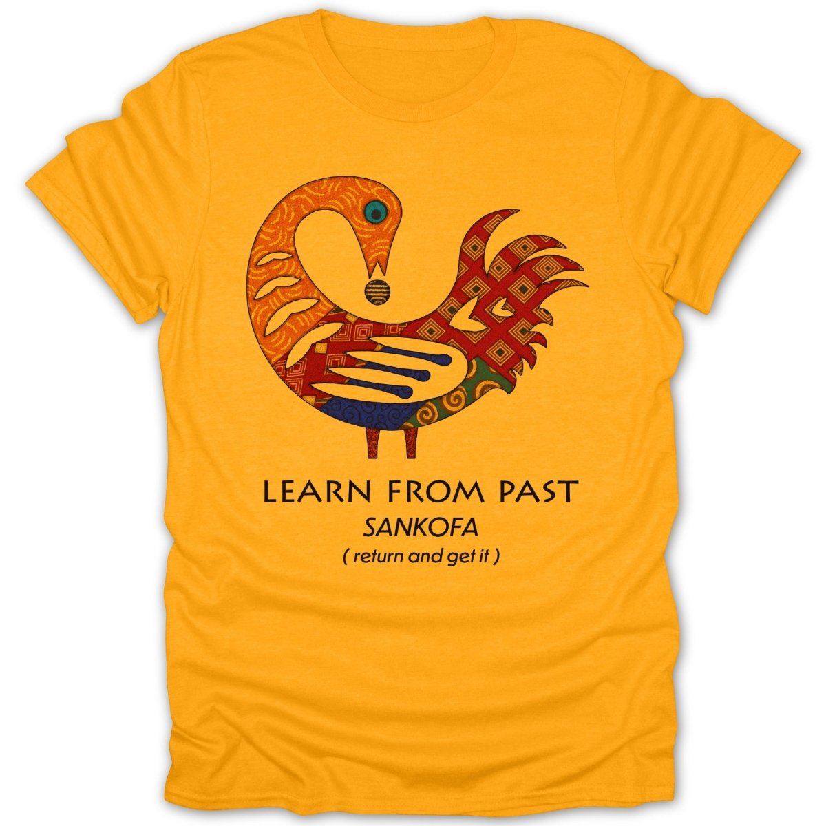 Sankofa Learn From Past Tribal 2 Tee - Zion Threadz