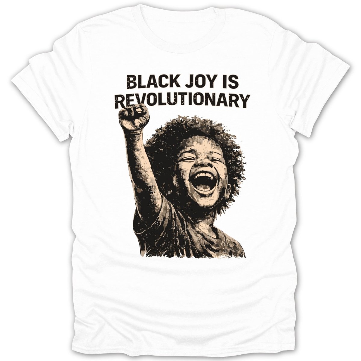 Black Joy Boy Tee - Zion Threadz