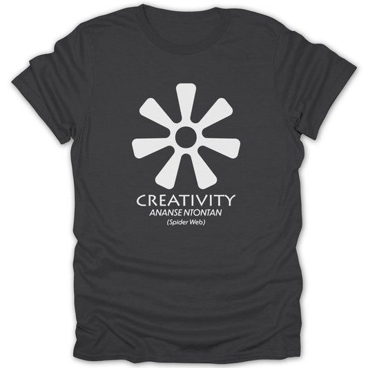 Adinkra Ananse Ntontan Creativity Tee - Zion Threadz