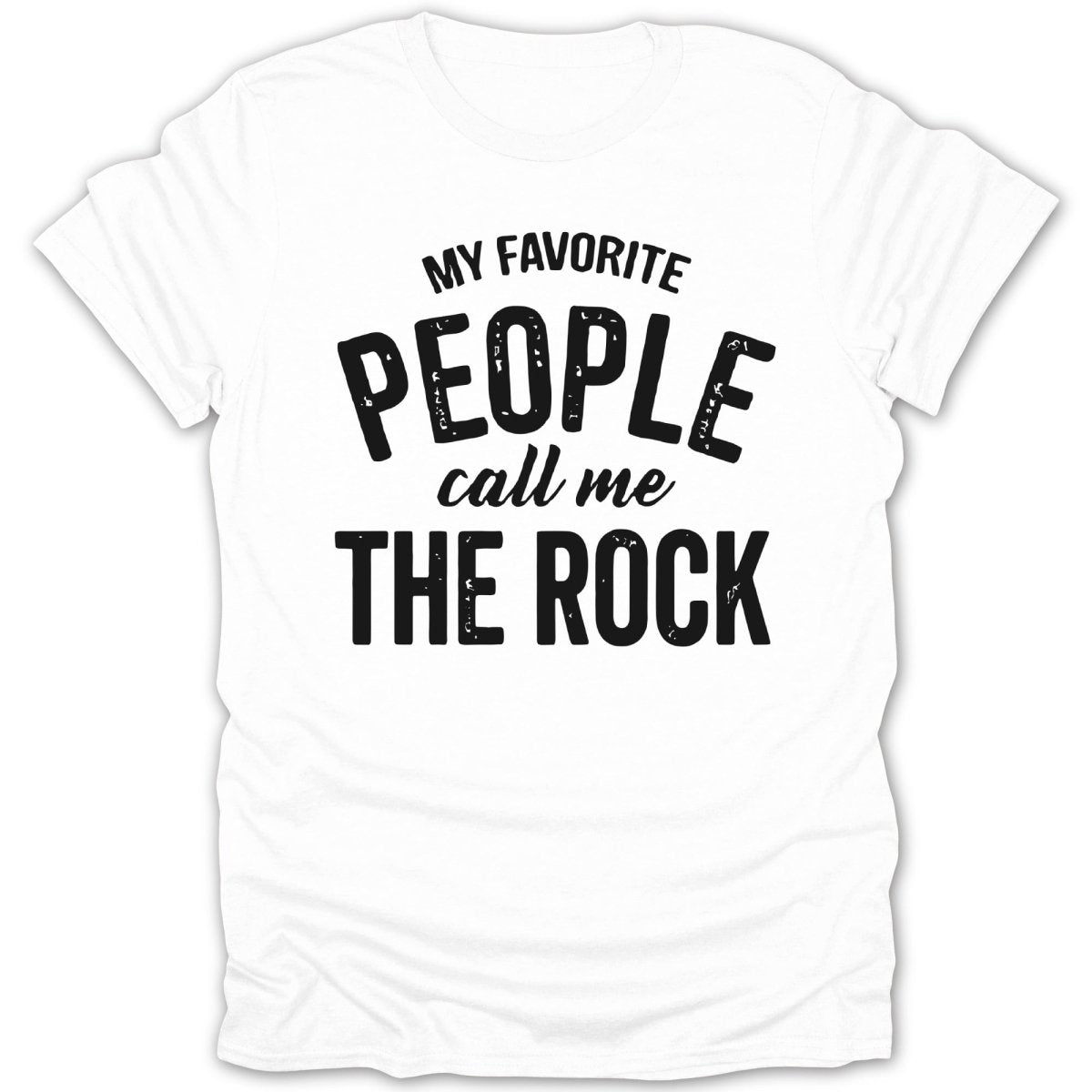 Call Me The Rock Tee - Zion Threadz