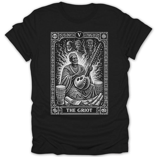 The Griot Tarot Card Tee - Zion Threadz