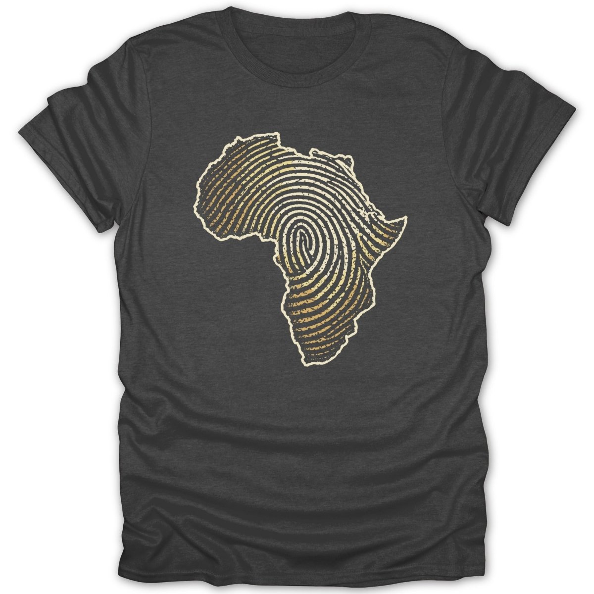 Africa Fingerprint GLD Tee - Zion Threadz