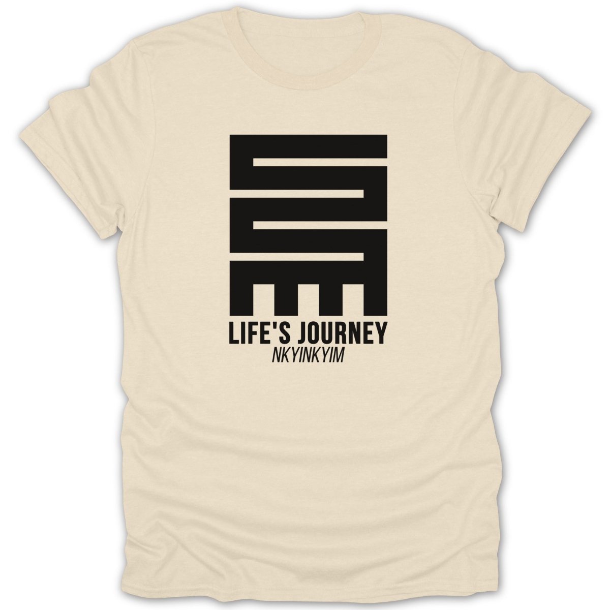 Adinkra Nkyinkyim Life's Journey Tee - Zion Threadz