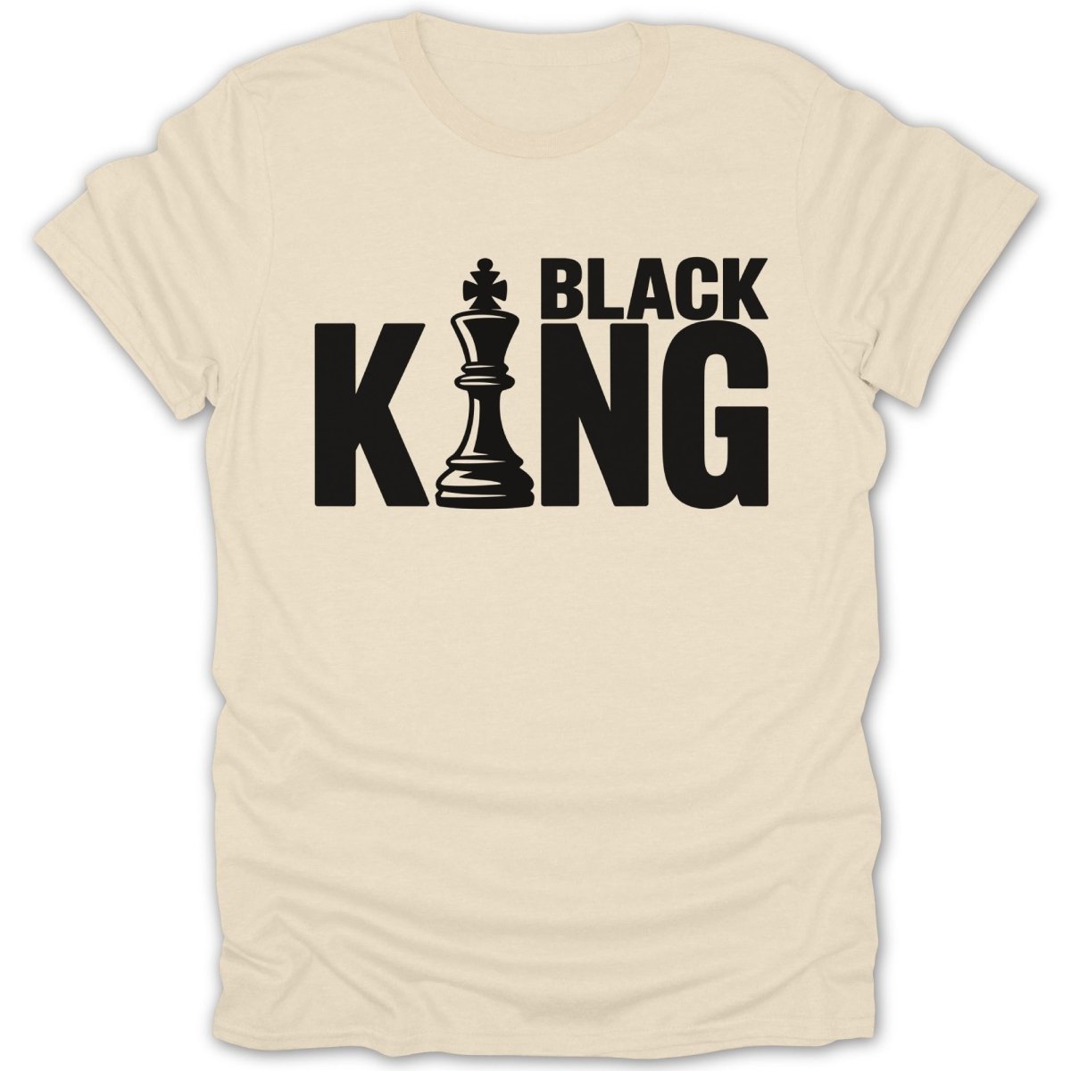 Black King Chess Tee - Zion Threadz