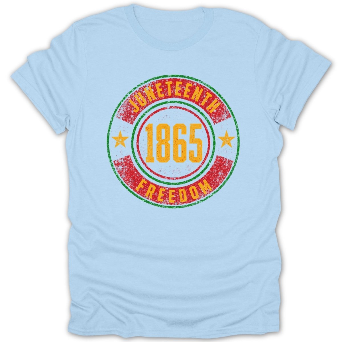 Juneteenth Heritage Freedom 1865 Seal Tee - Zion Threadz