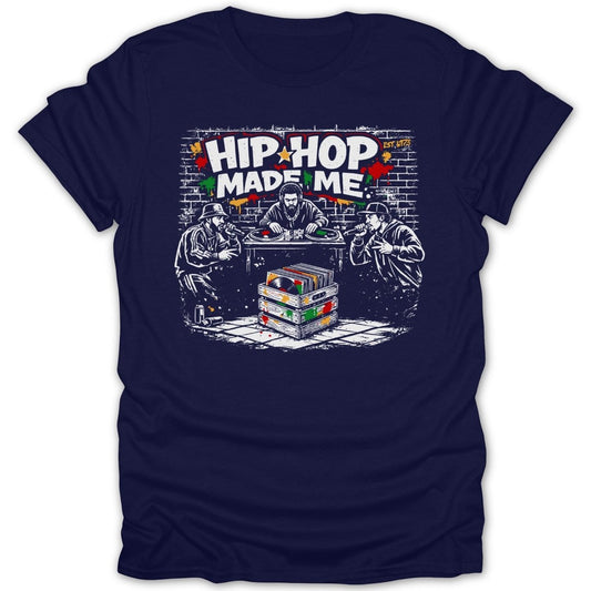 Hip Hop Made Me MC Battle Tee - Zion Threadz