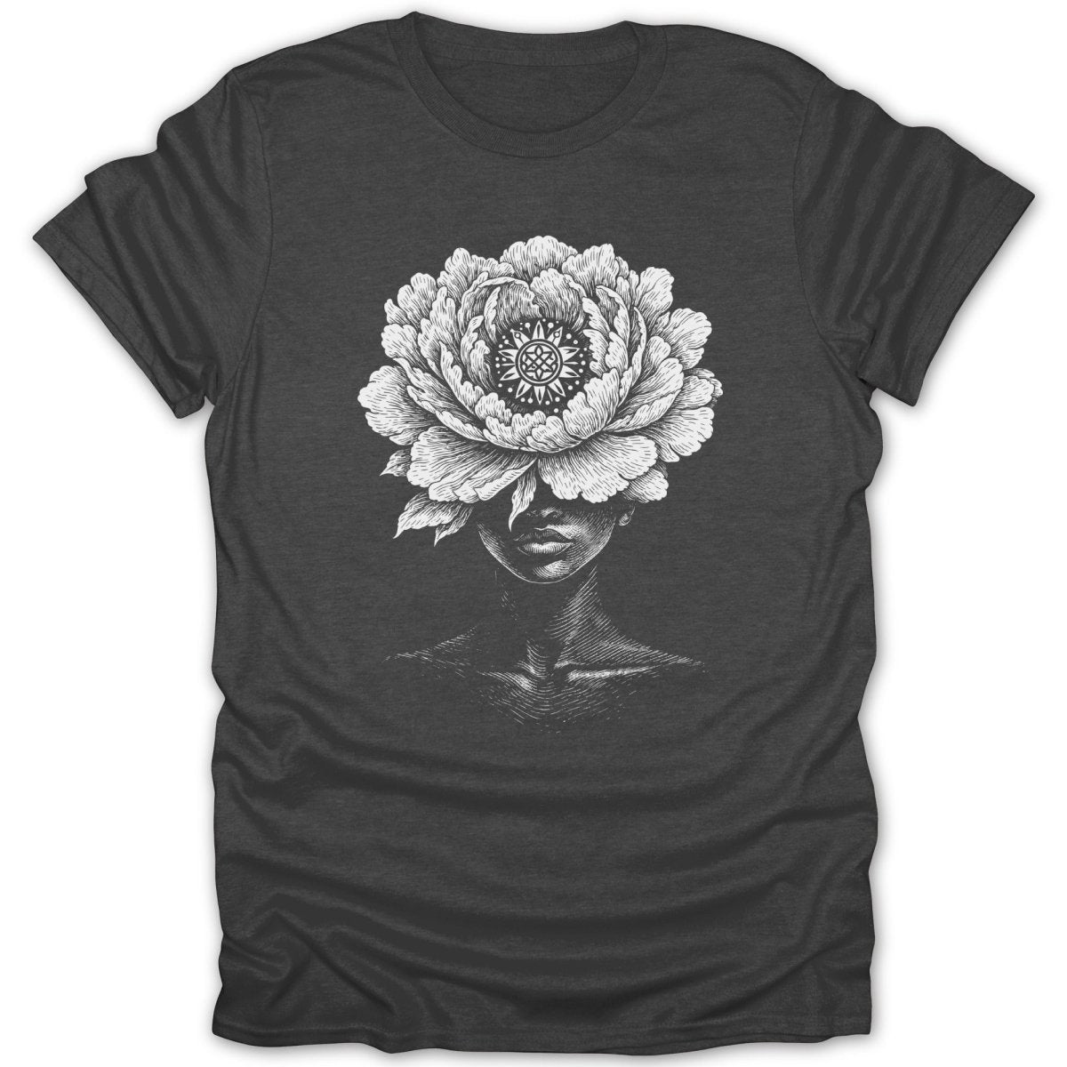 Floral Peony Woman Tee - Zion Threadz