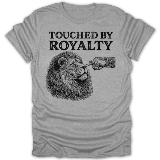 Touched By Royalty Lion Tee - Zion Threadz