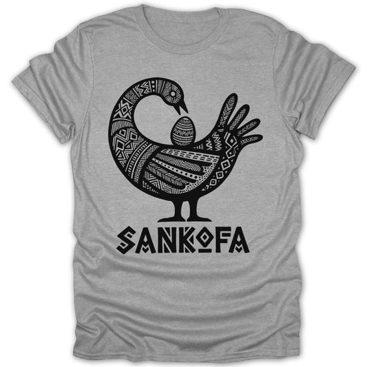 Sankofa Mud Cloth Pattern Tee - Zion Threadz
