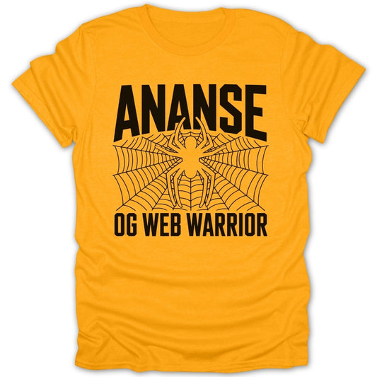 Ananse and OG Web Warrior Tee - Zion Threadz