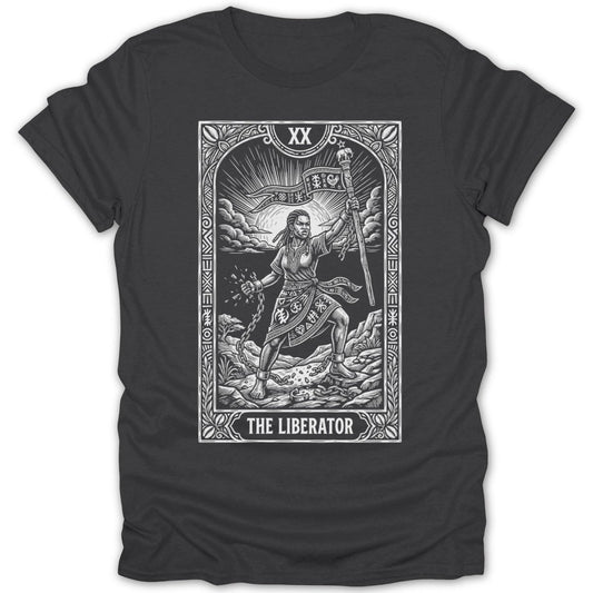 The Liberator Tarot Card Tee - Zion Threadz