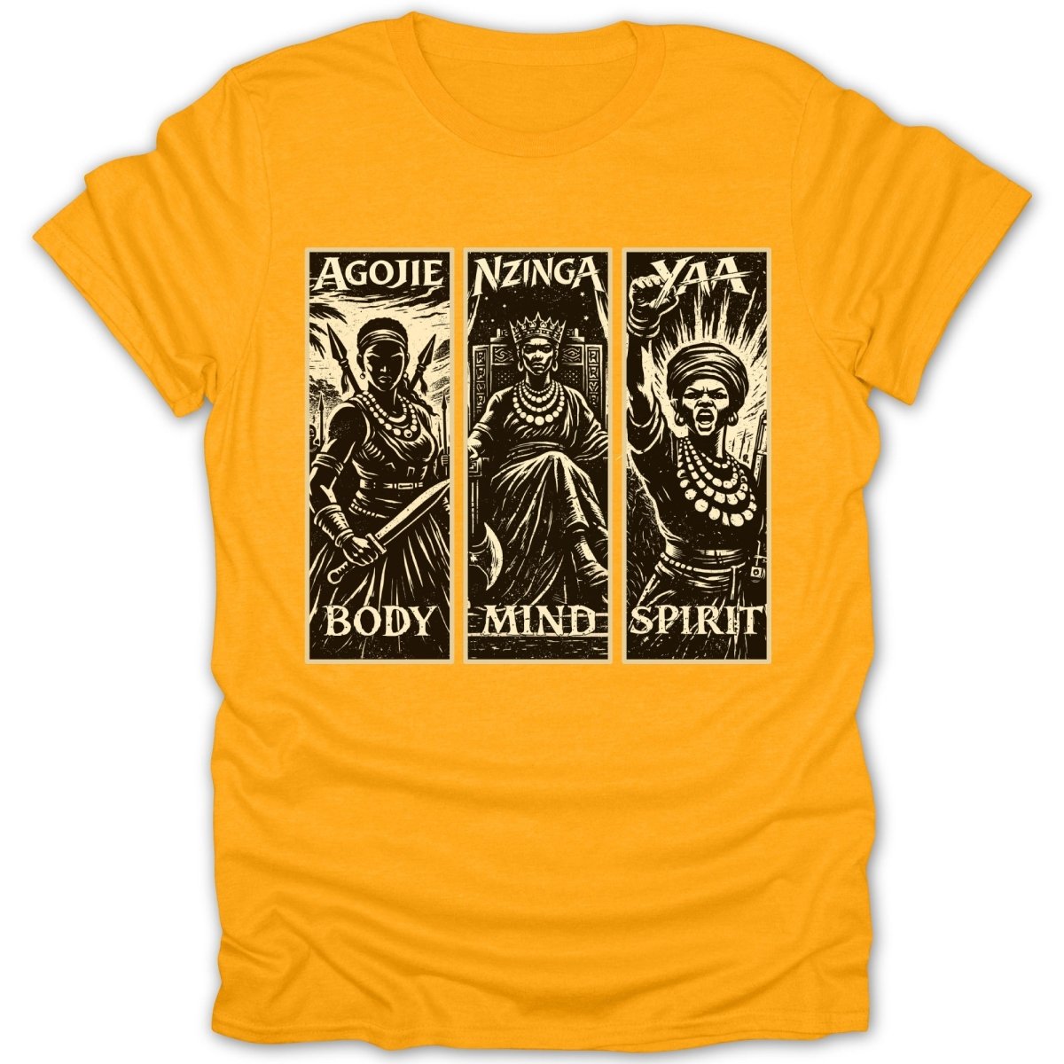 Agojie Nzinga Yaa Legacy Tee - Zion Threadz