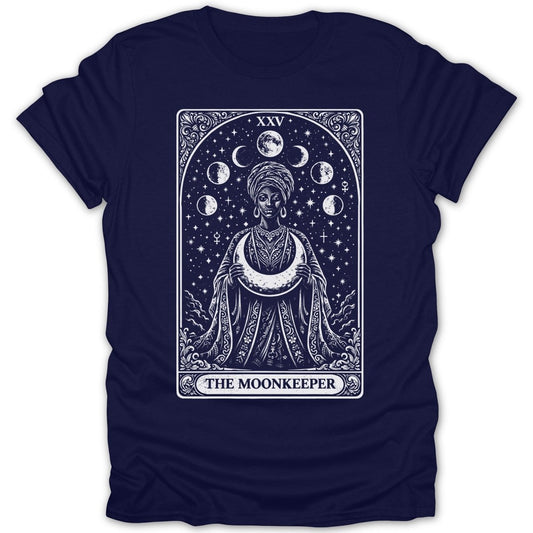 The Moonkeeper Tarot Card Tee - Zion Threadz