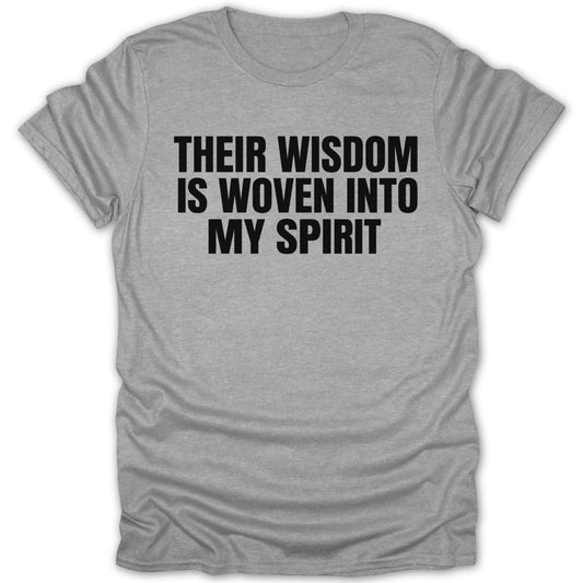 Wisdom Is Woven Tee - Zion Threadz