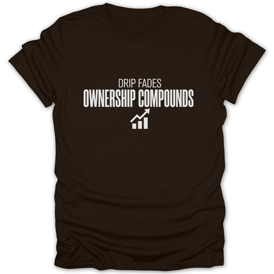 Drip Fades Ownership Compounds Trendy Graphic Shirt