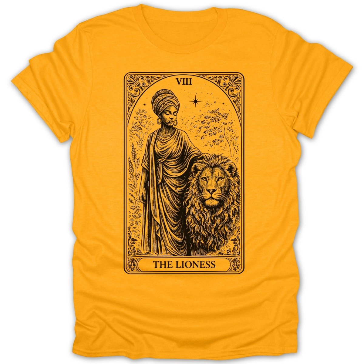 The Lioness Tarot Card Tee - Zion Threadz
