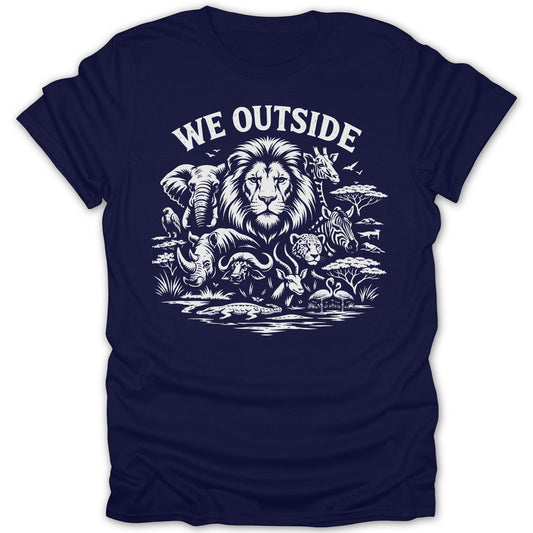 We Outside Safari Tee