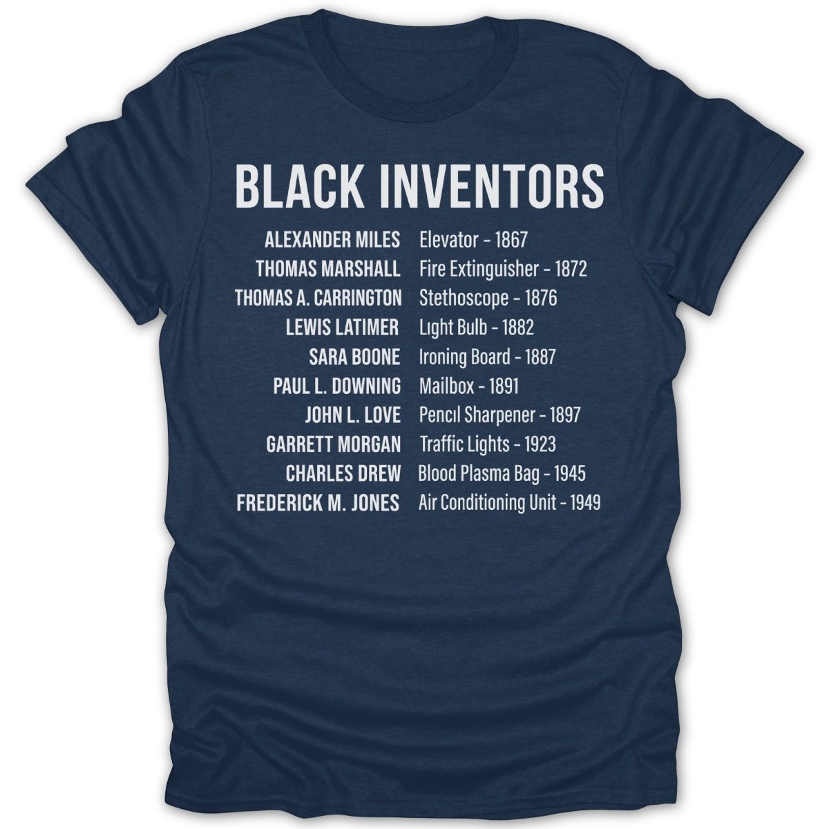 Black Inventors Tee - Zion Threadz