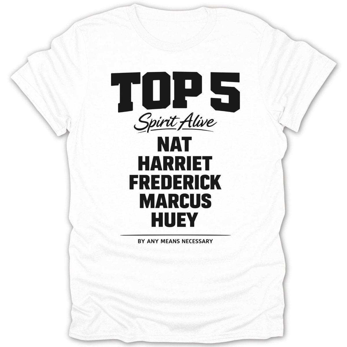 Top 5 Freedom Fighters Tee - Zion Threadz