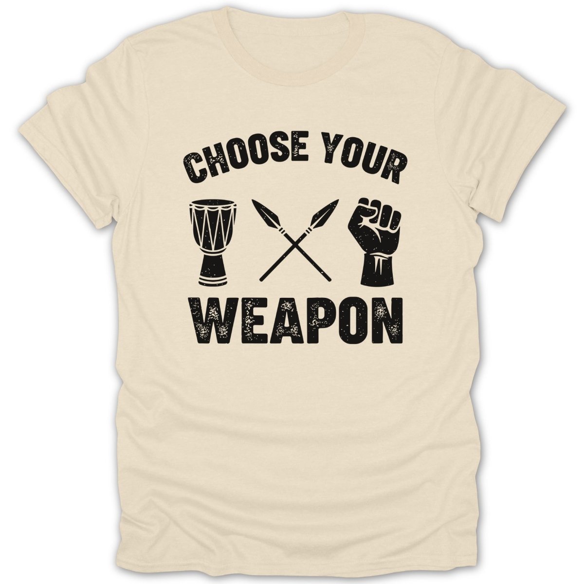 Choose Your Weapon Tee - Zion Threadz